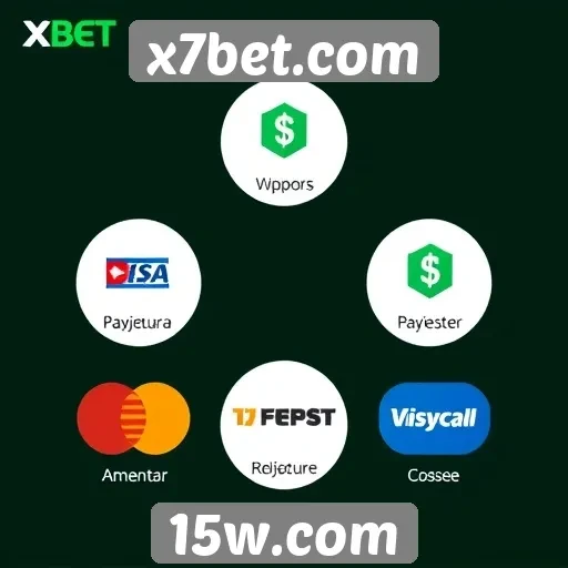 Métodos de pagamento disponíveis no x7bet.com