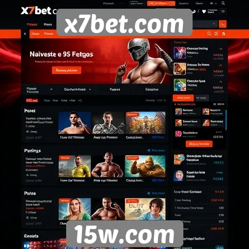 Análise da interface do usuário no site x7bet